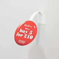 Show details for 100mm Round Wobbler (Pack of 5)